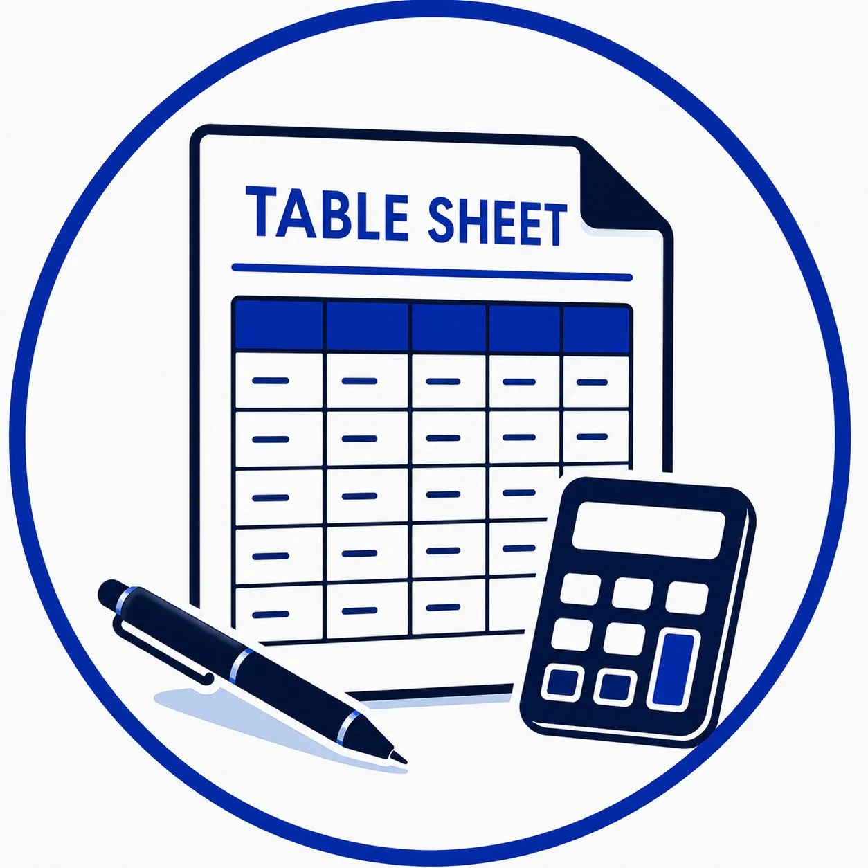 Table Sheet