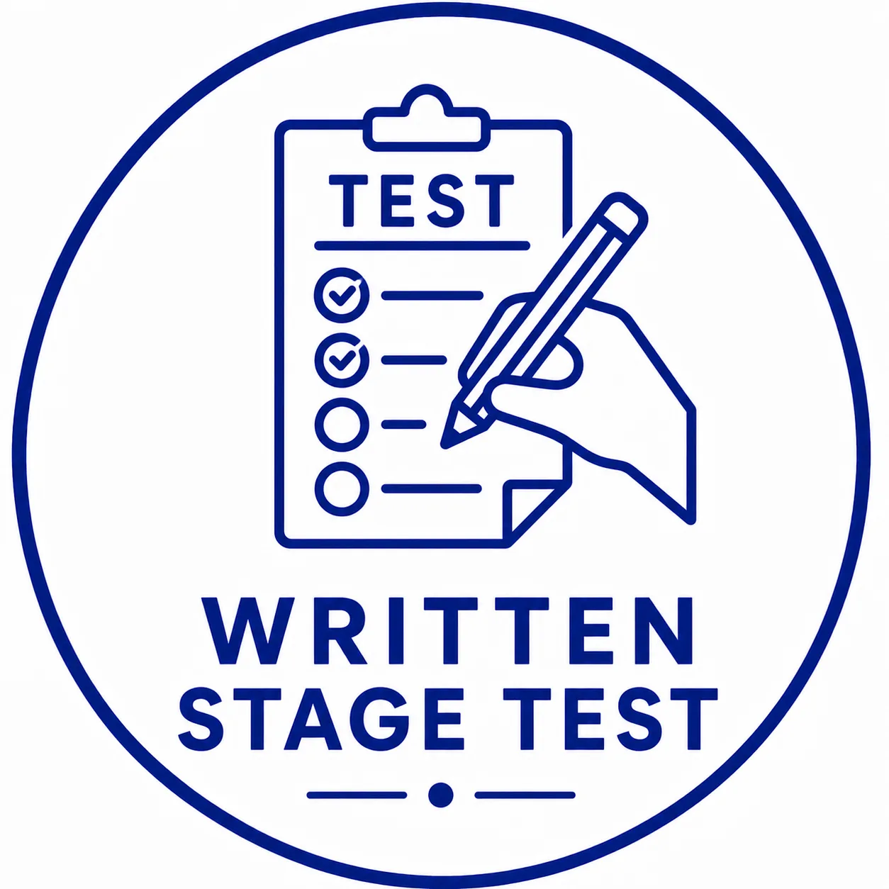 Written Test Stage 